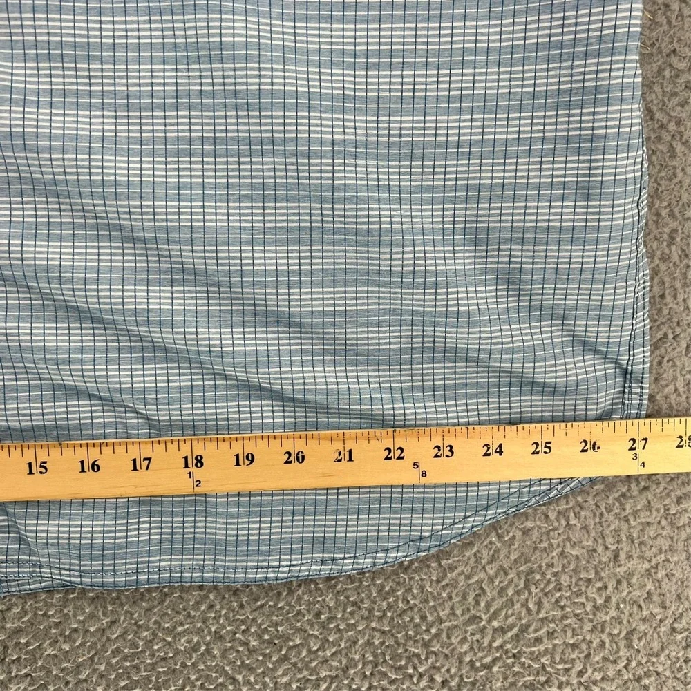 5.11 Tactical Shirt Mens‎ XL Blue White Plaid Button Up Short Sleeve - Picture 8 of 16
